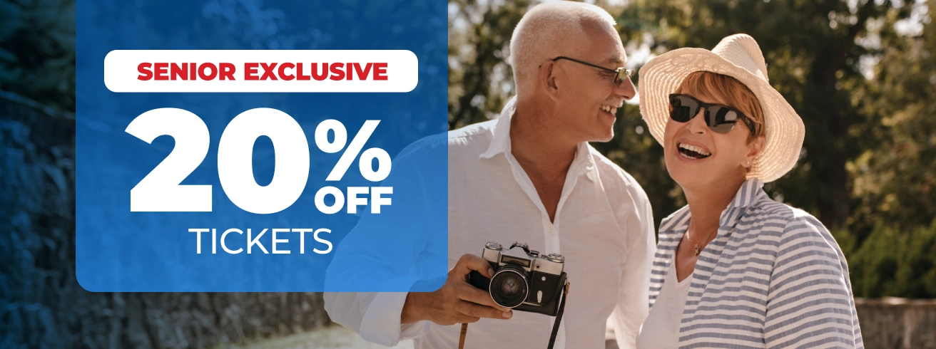 Seniors 20% off on tickets - Colonia Express