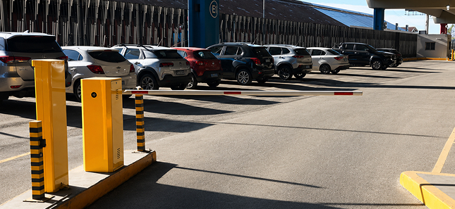 Parking in Buenos Aires terminal - Colonia Express