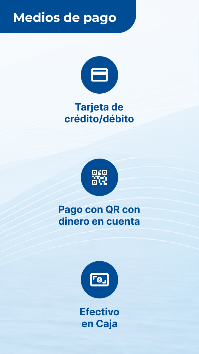 Medios de pago - Colonia Express