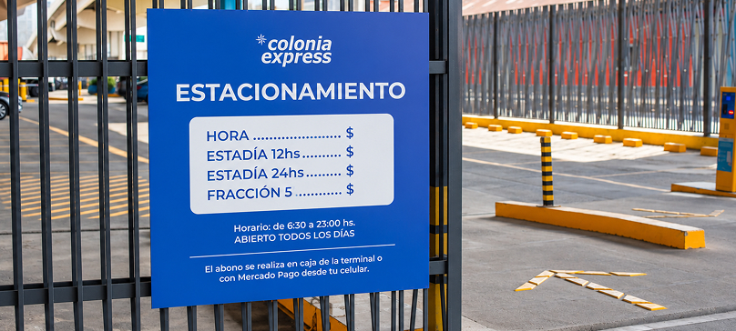 Parking rates - Colonia Express