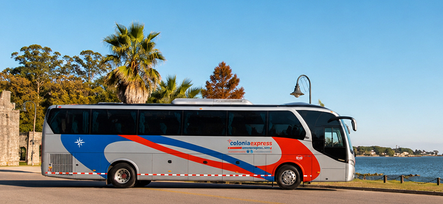 Urban Bus in Colonia del Sacramento - Colonia Express