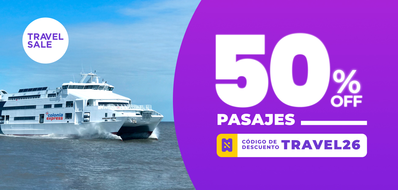 50% off on tickets - Travel Sale in Colonia Express