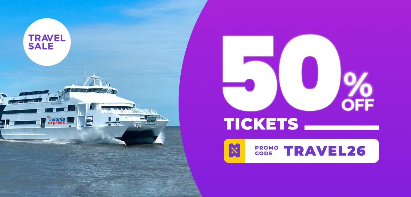 50% off on tickets - Travel Sale in Colonia Express