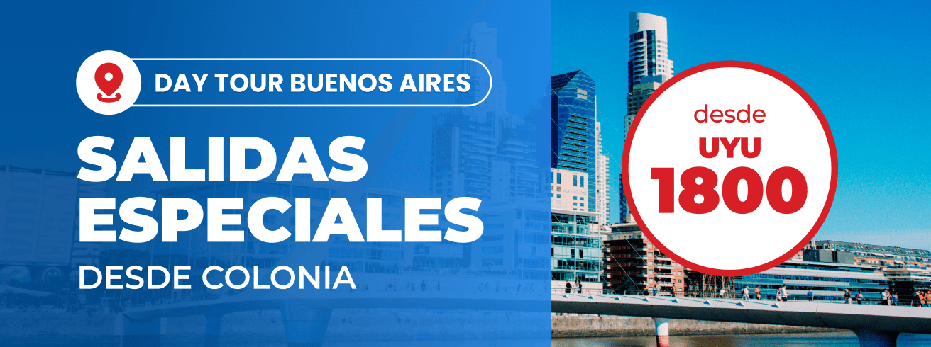 Salidas especiales desde Uruguay - Colonia Express